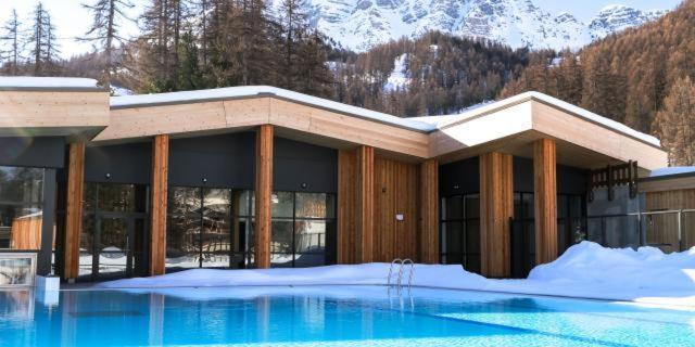 Vars, Appart Spacieux Renove 4 Couchages Dans Chalet Vars  Exterior foto